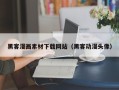 南县黑客漫画素材下载网站（黑客动漫头像）